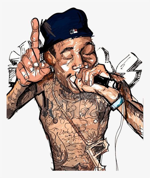 Fanart Wiz Khalifa Wallpaper HD.