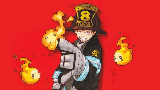 Fire Force Wallpaper Computer.