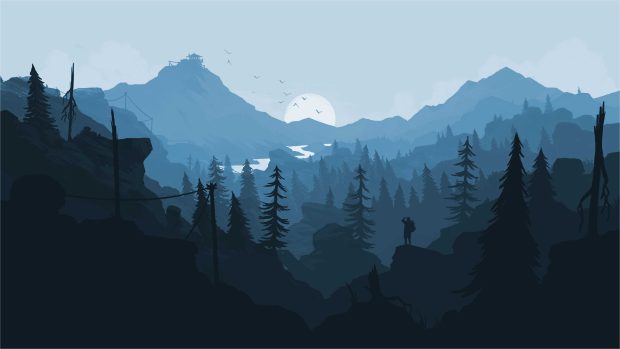 Firewatch Desktop Wallpaper.