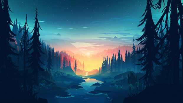 Firewatch HD Wallpaper Free download.