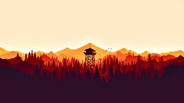 Firewatch Wide Screen Wallpaper HD.