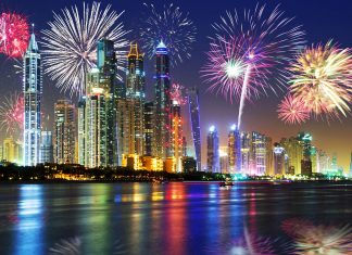 Fireworks Background HD.