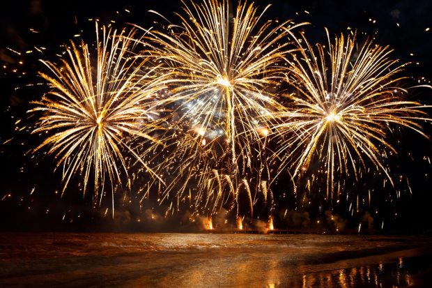 Fireworks Background High Resolution.