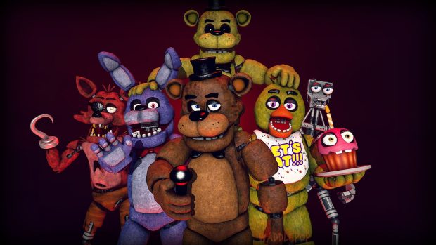 Five Nights At Freddy s HD Wallpaper Free download.