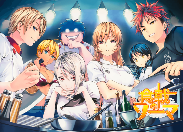 Food Wars HD Wallpaper.