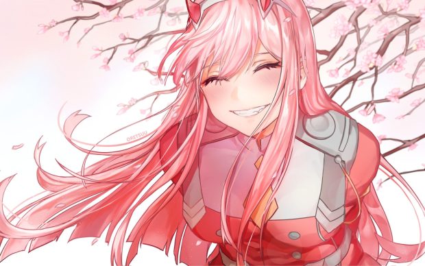 Free Desktop Zero Two Backgrounds HD.