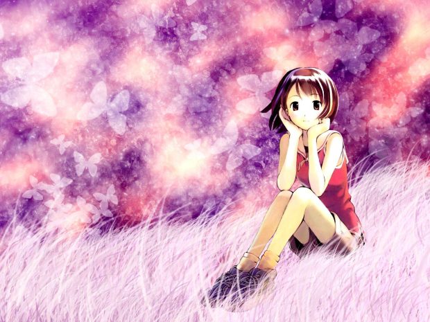 Free Download Cute Anime Girl Photo.