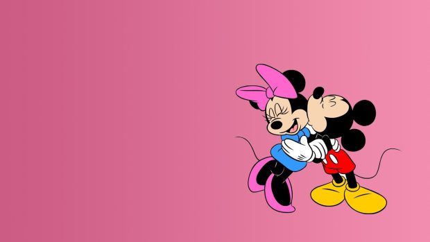 Free Mickey Mouse Easter Desktop Picture.