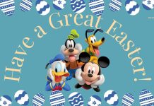 Free Mickey Mouse Easter Wallpaper.