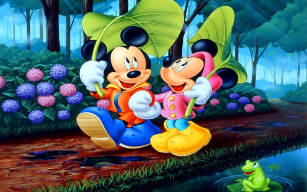 Free Mickey Mouse Easter Wallpaper Desktop.