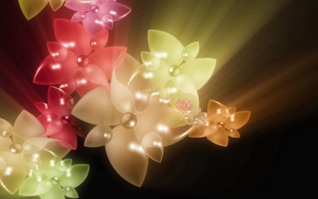 Free download 3D Flower Wallpaper HD.