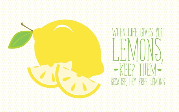 Free download Aesthetic Lemon Wallpaper HD.