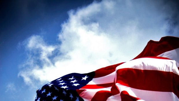 Free download American Flag Background.