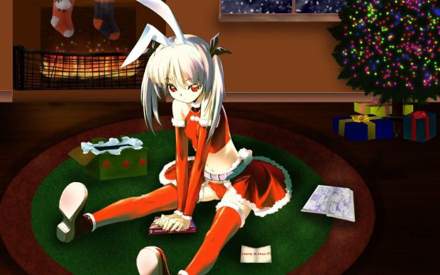Free download Anime Christmas Wallpaper HD.