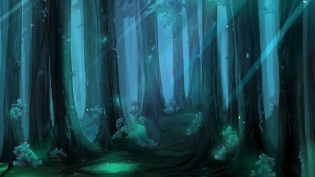 Free download Anime Forest Backgrounds HD.