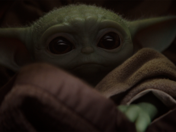 Free download Baby Yoda Background.
