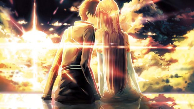 Free download Cute Anime Couple Wallpaper.