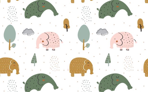 Free download Cute Elephant Backgrounds HD.