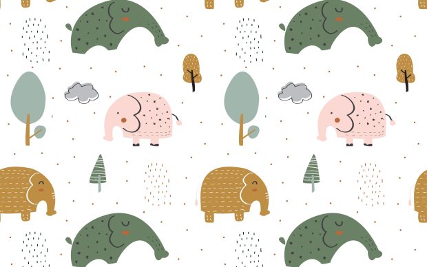 Free download Cute Elephant Backgrounds HD.