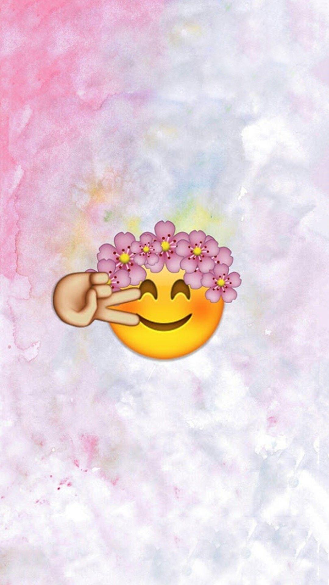 Aesthetic Smile Emoji Wallpaper Download  MobCup