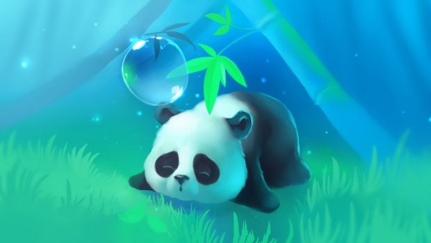 Free download Cute Panda Wallpaper HD.