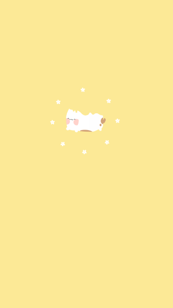 Free download Cute Pastel Yellow Wallpaper.