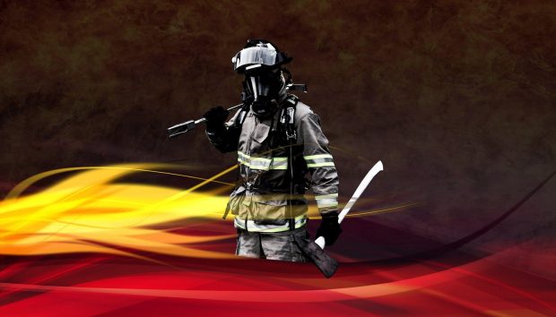 Free download Firefighter Wallpaper.