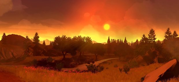 Free download Firewatch Background HD.