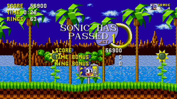 Free download Green Hill Zone Background.