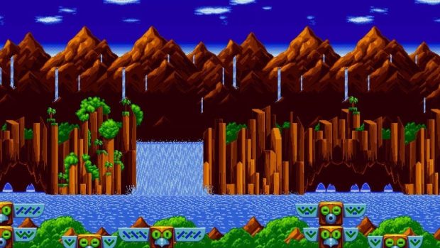 Free download Green Hill Zone Background HD.