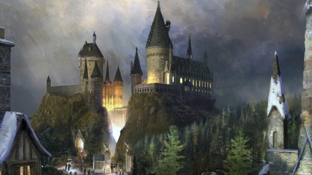 Free download Hogwarts Wallpaper.
