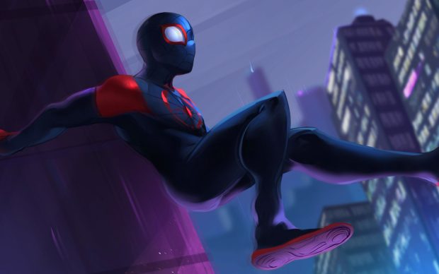 Free download Into The Spider Verse Wallpaper HD.