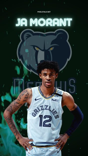 Free download Ja Morant Wallpaper.