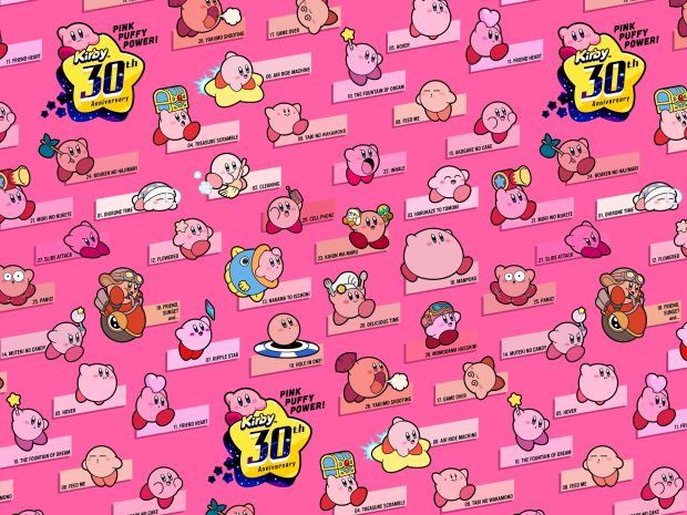Free download Kirby Background HD.