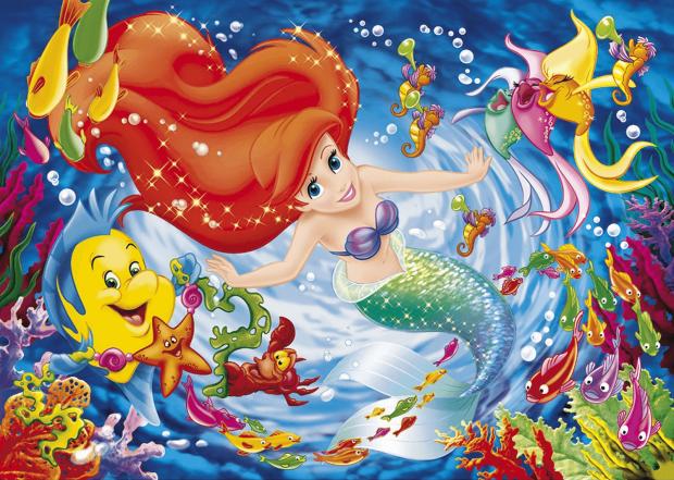 Free download Little Mermaid Background HD.