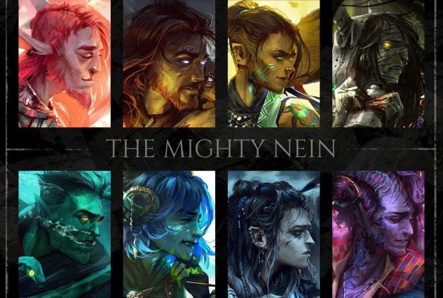 Free download Mighty Nein Wallpaper.