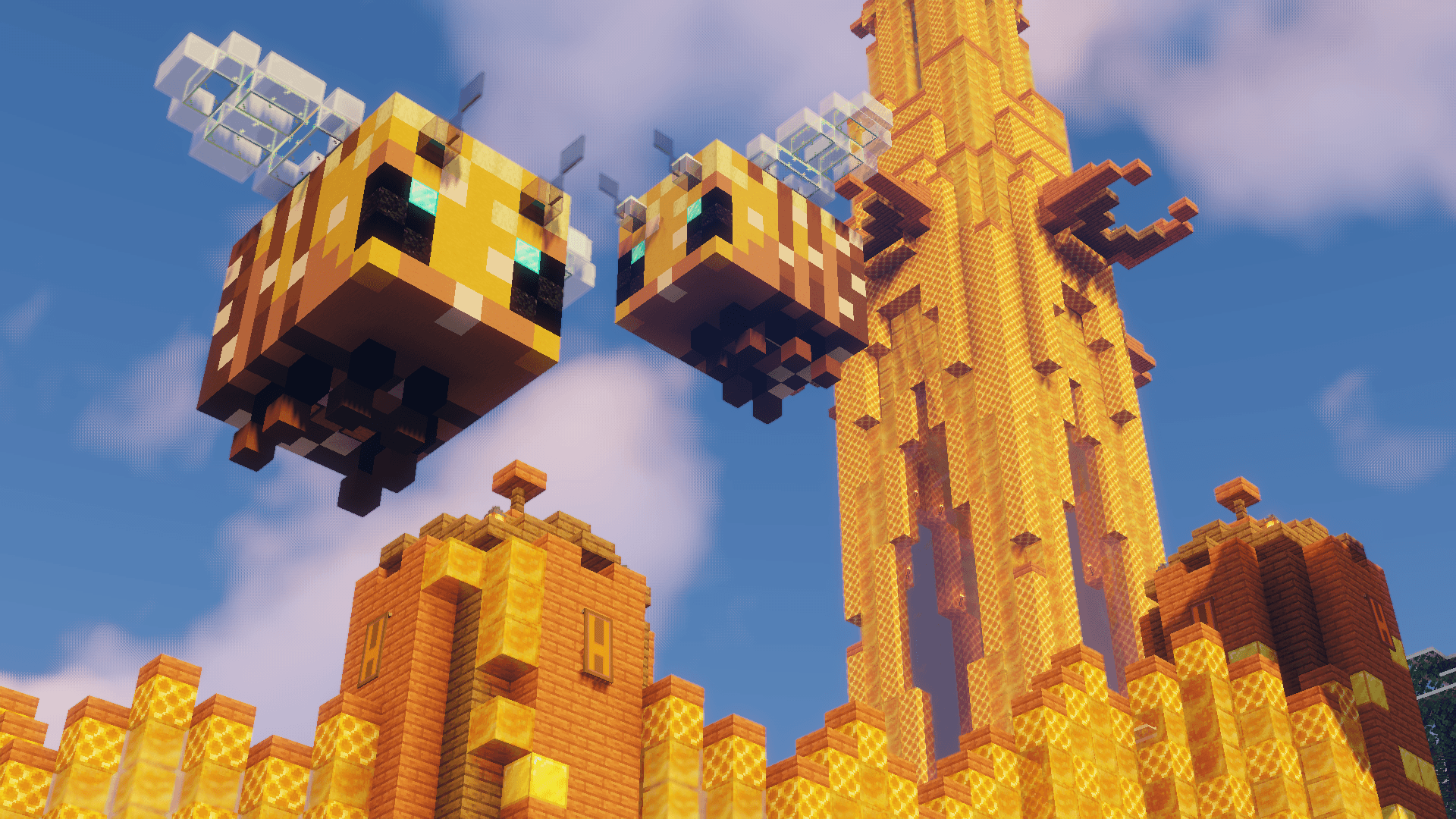 Minecraft bees HD wallpapers  Pxfuel