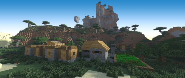 Free download Minecraft Backgrounds HD.