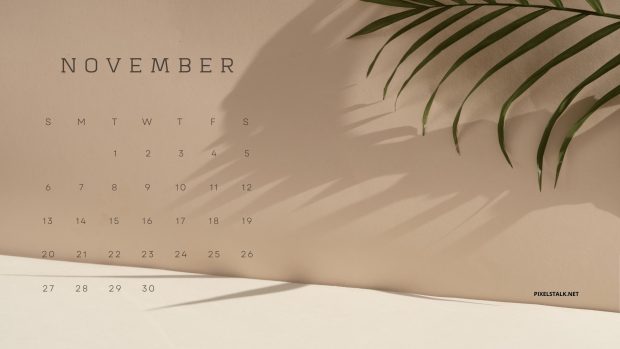 Free download November 2022 Calendar Wallpaper.