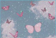 Free download Pink Butterfly Aesthetic Wallpaper HD.