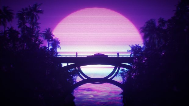 Free download Retrowave Image.