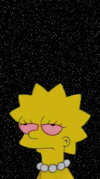 Free download Sad Aesthetic Wallpaper HD The Simpsons.