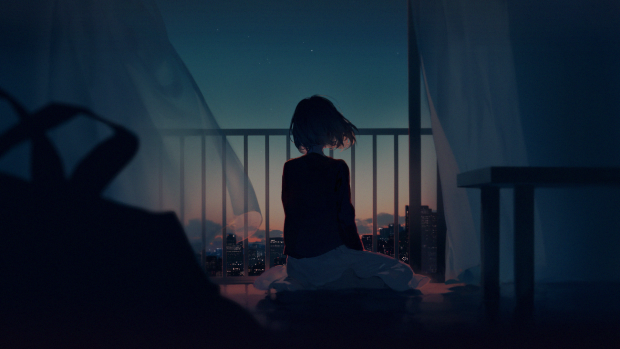 Free download Sad Anime Wallpaper.