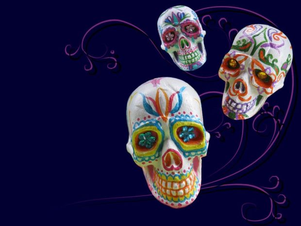 Free download Sugar Skull Wallpaper.