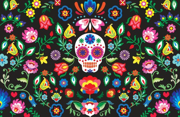 Free download Sugar Skull Wallpaper HD.