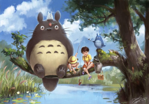 Free download Totoro Wallpaper HD.
