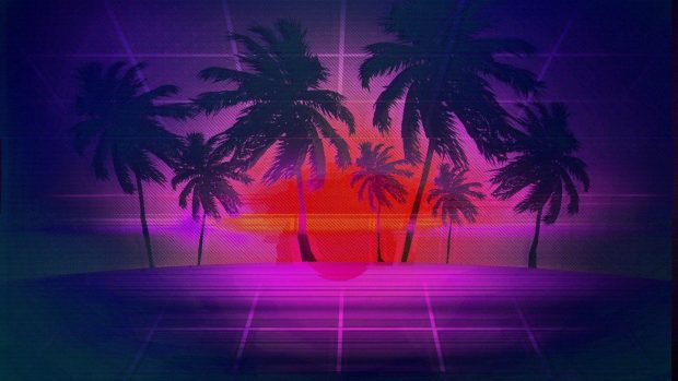 Free download Vaporwave Background HD.