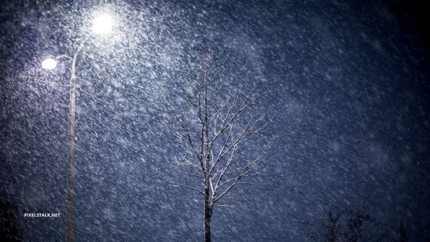 Free download Winter Night Wallpaper HD.