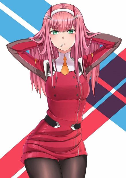 Free download Zero Two Wallpaper.