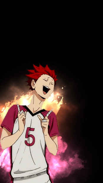 Funny Anime Haikyuu Background.